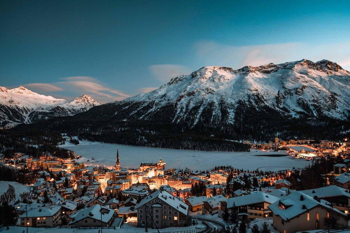 St Moritz at Night