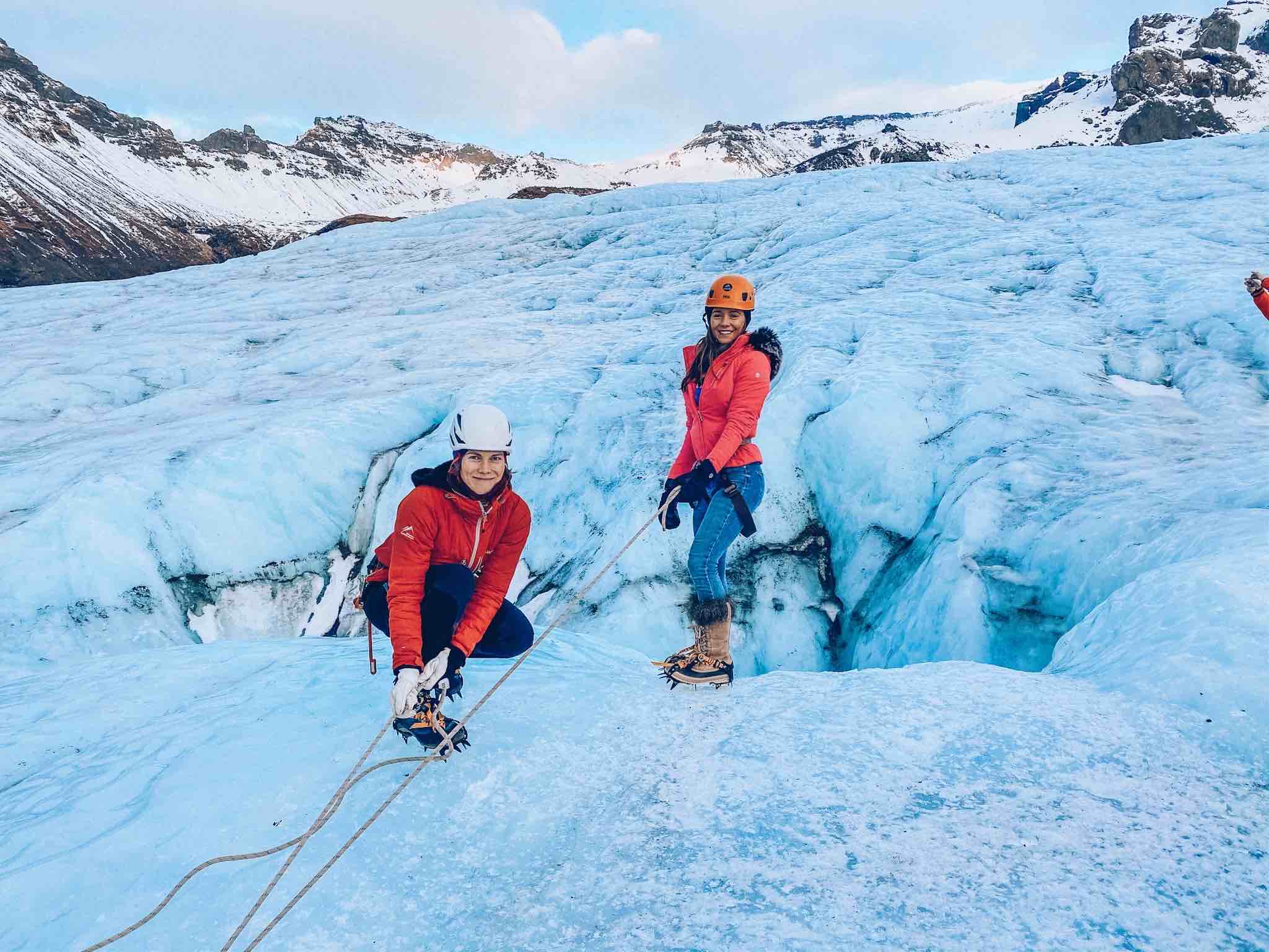 Icelandic Glacier Climbing