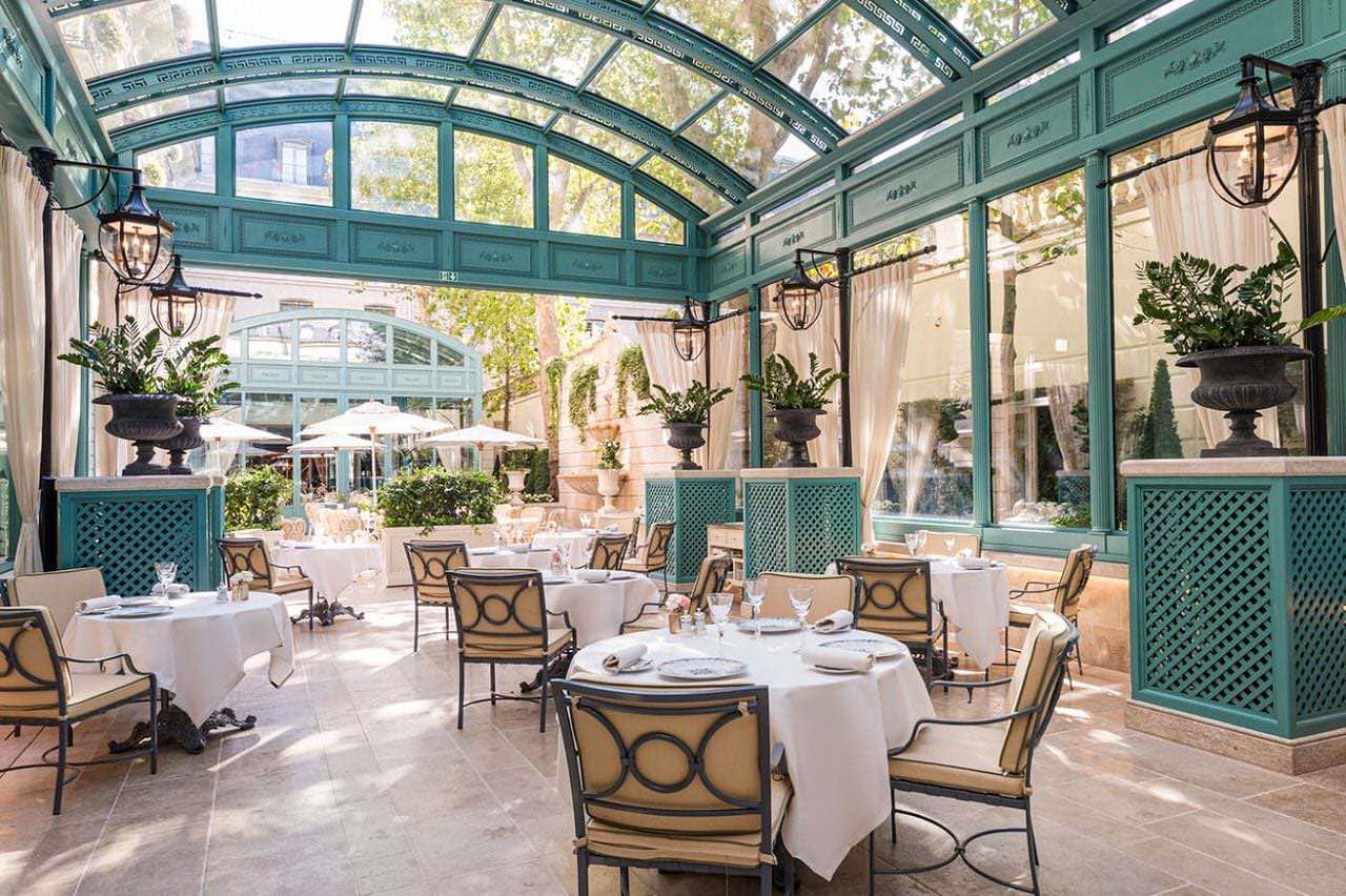 Jardin de Lespadon Verriere at The Ritz Paris