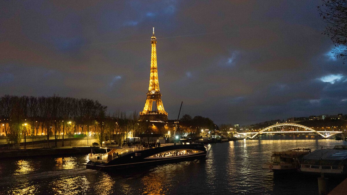 River Seine at Night