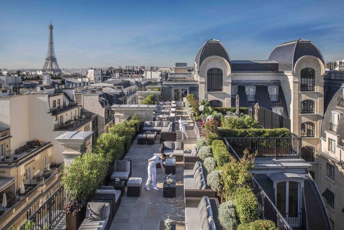 The Peninsula Paris Rooftop