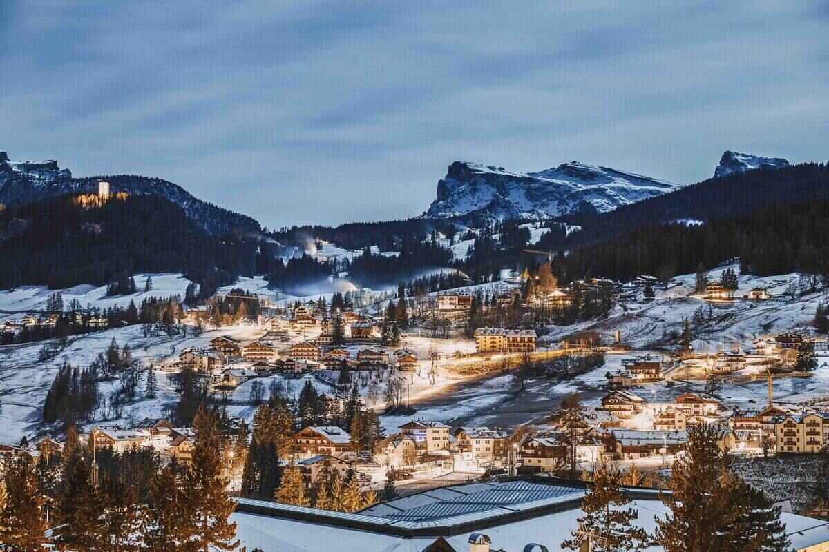 Cortina D’Ampezzo at Night
