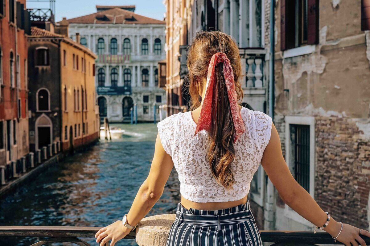 Jessie in Venice