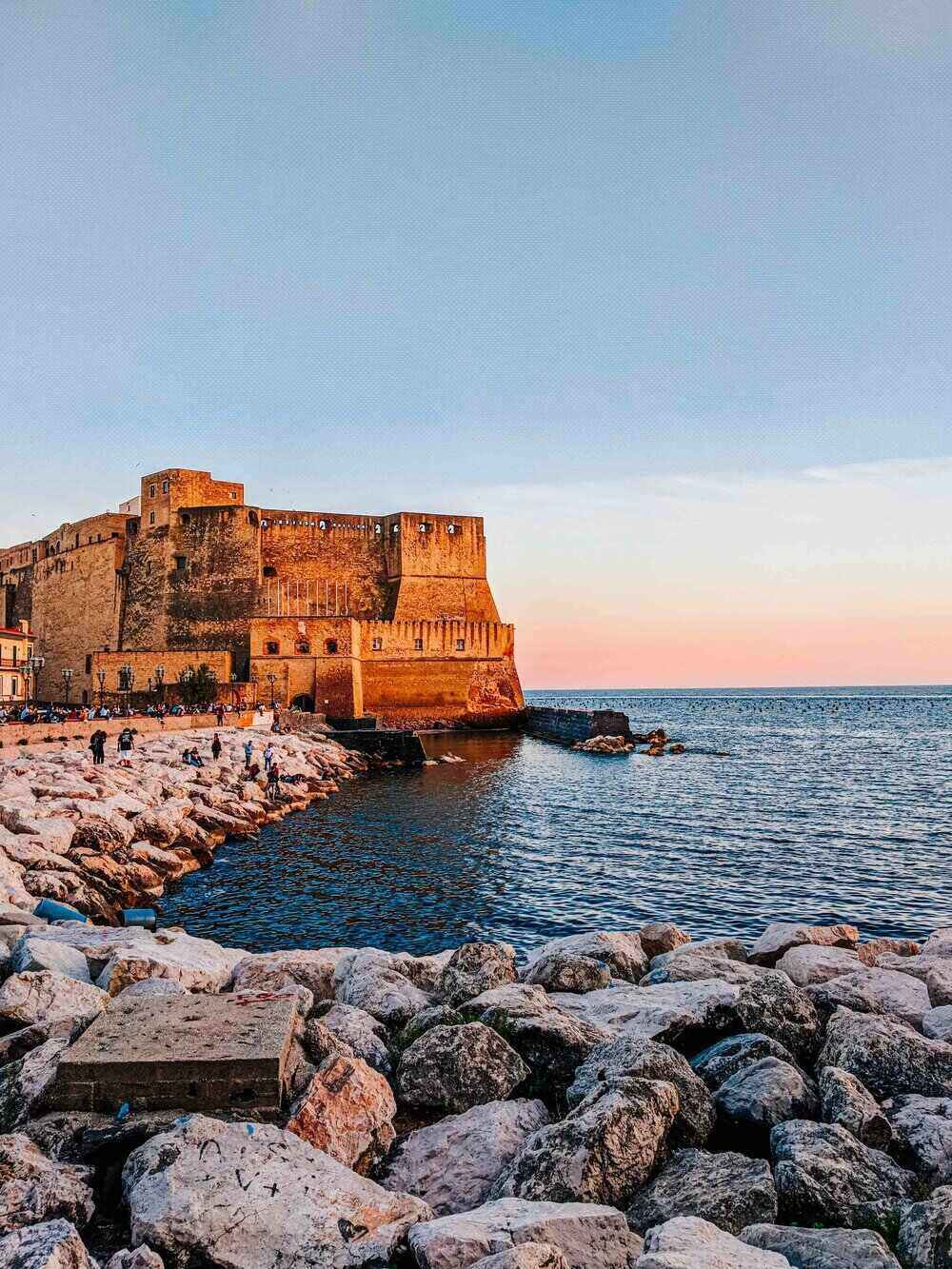 Naples Italian Coastal City
