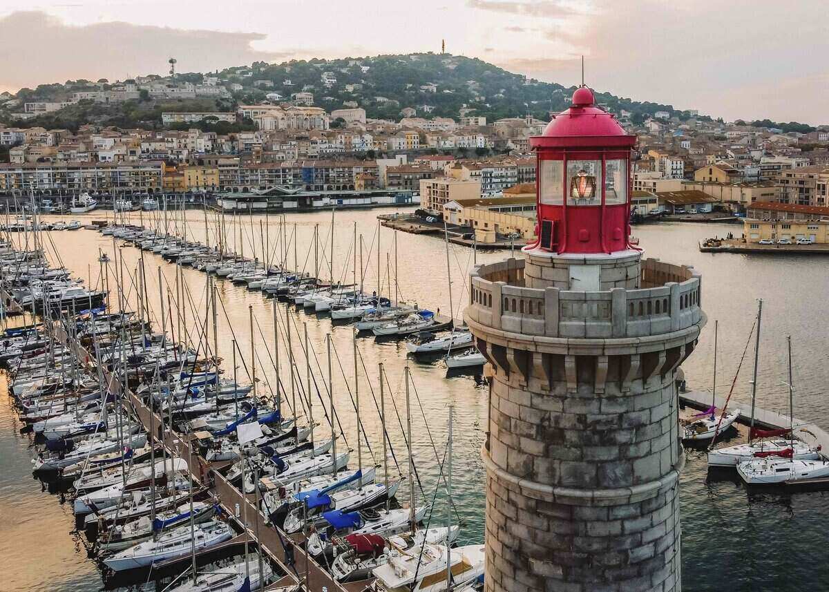 Sete coastal town in South of France