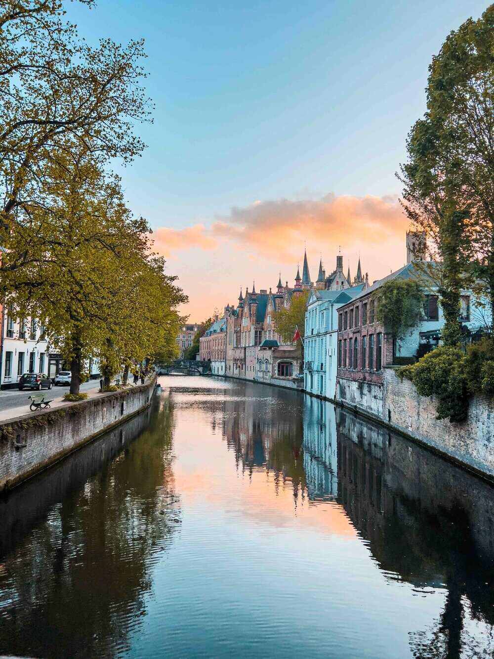 Bruges Sunset