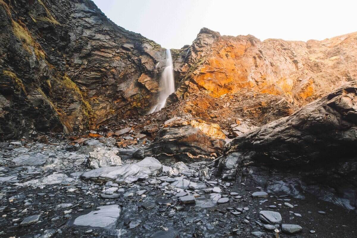 Pentargon Waterfalls in Cornwall