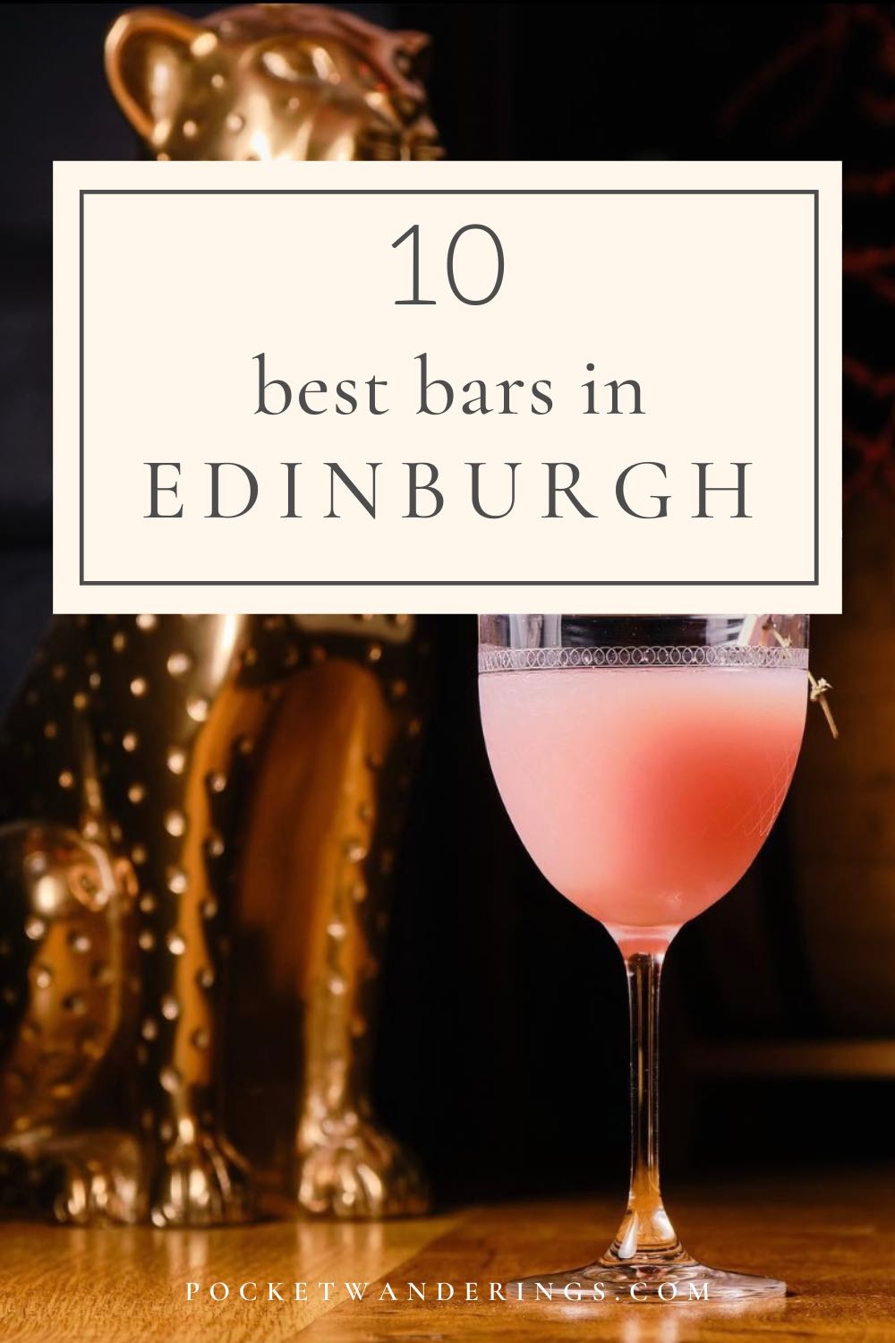 Best Bars Edinburgh