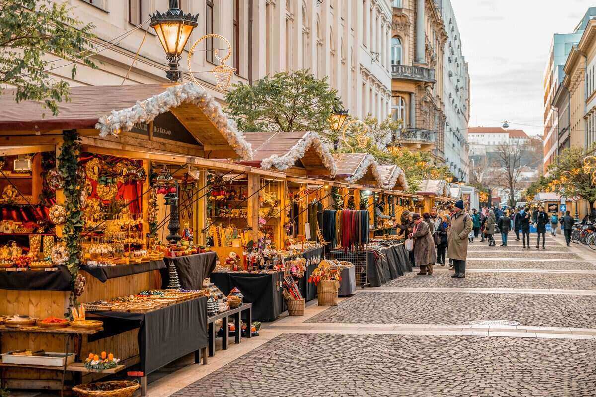 Budapest Christmas Market in Europe