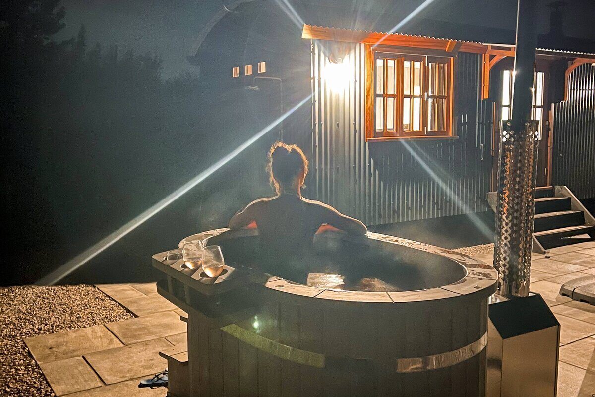 Hot Tub at The Whistle