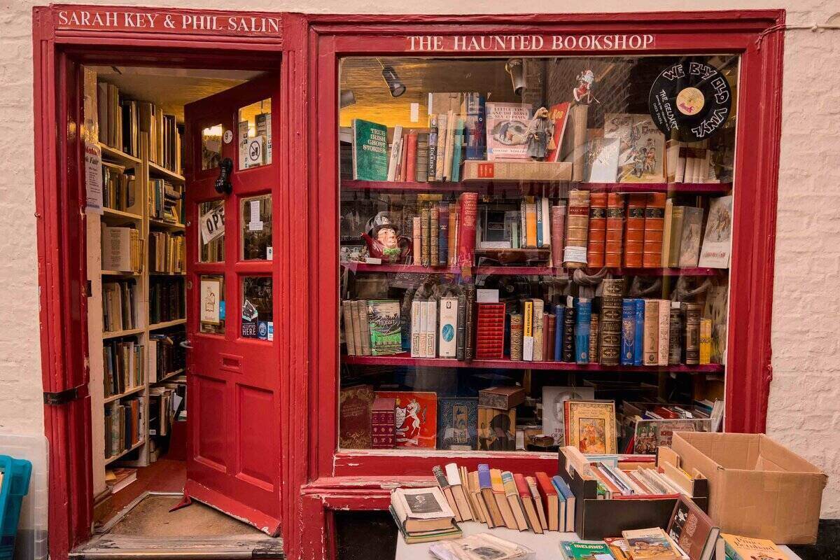 The Haunted Bookshop in Cambridge