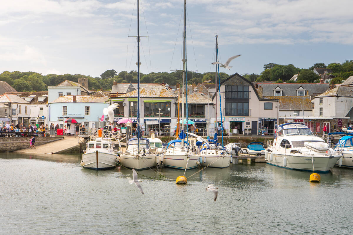 Pretty Harbour in Padstow