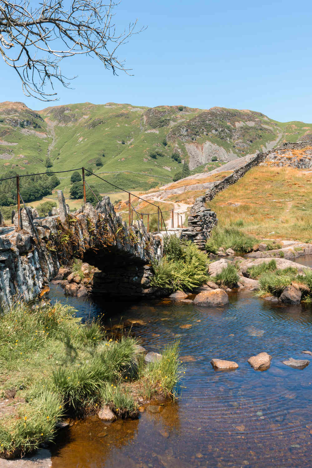 Slaters Bridge in Lake District