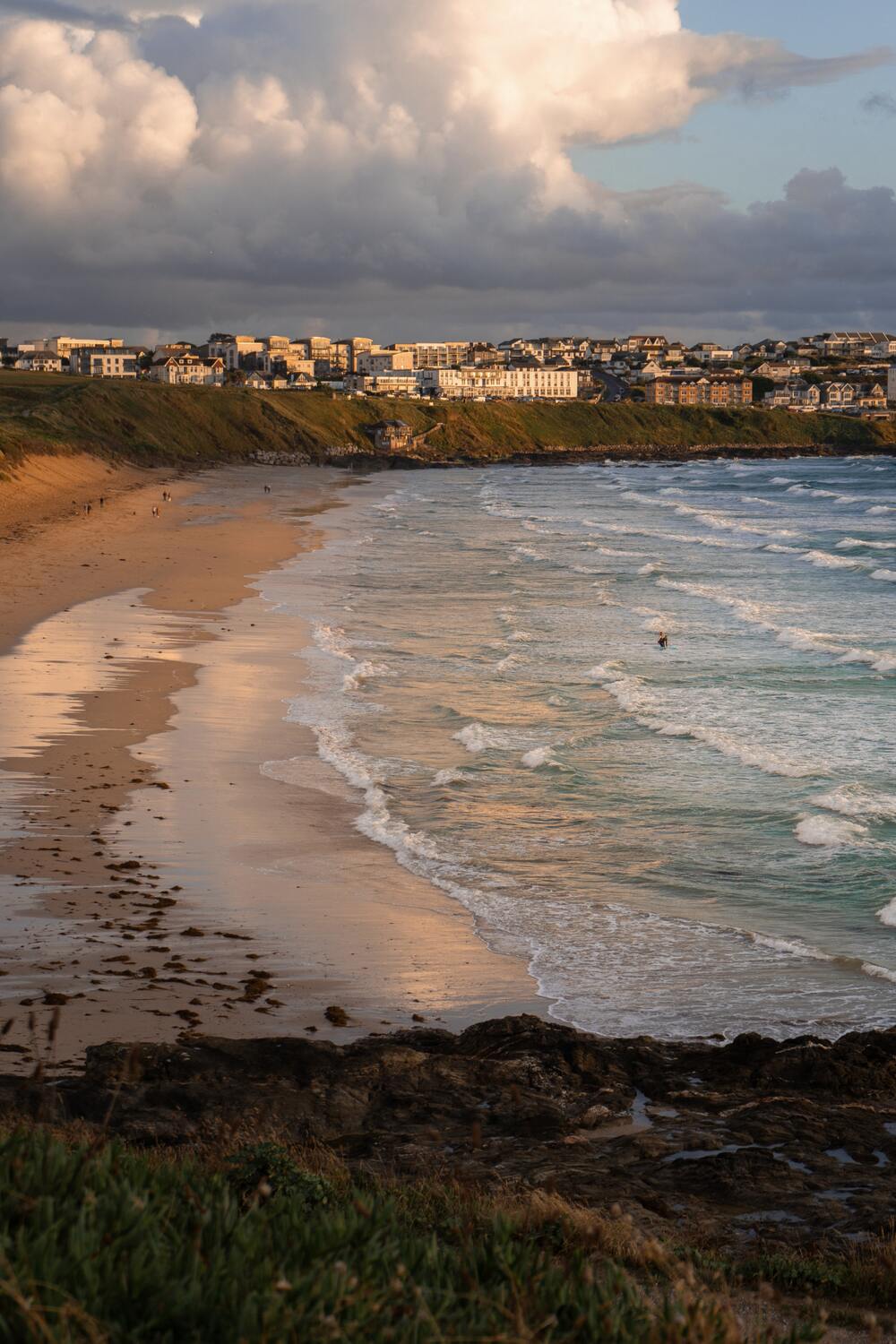 View of Fistral Beach