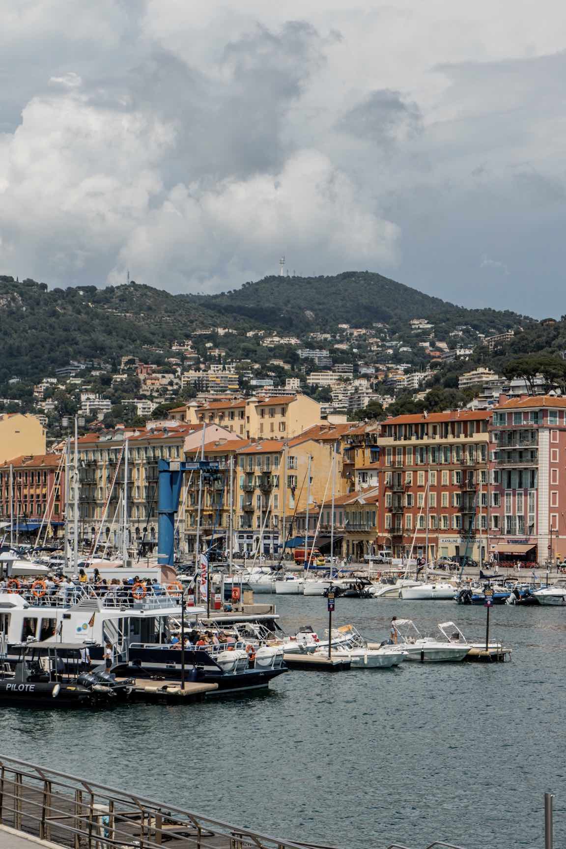 Pretty Harbour in Nice