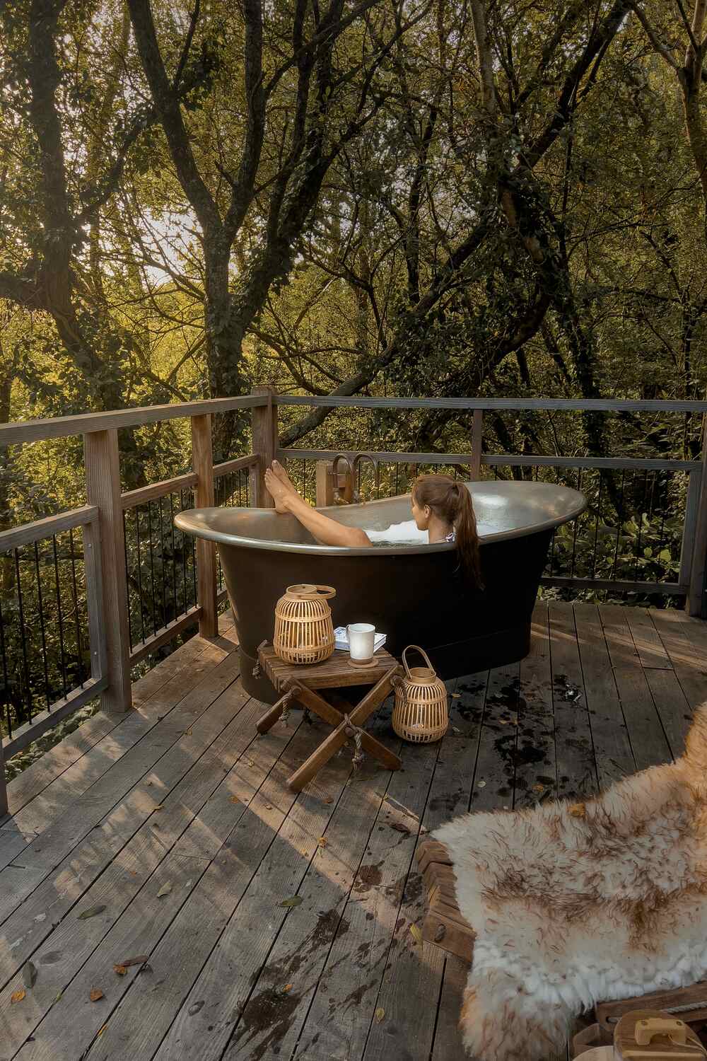 Outdoor Bath Tub Nymetwood
