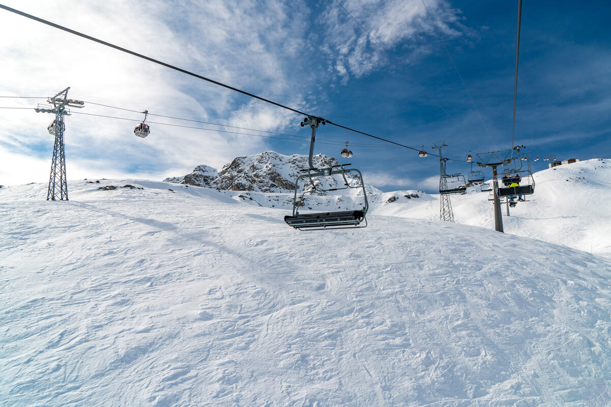 Arosa Ski Resort in Switzerland